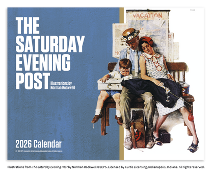Good Value The Saturday Evening Post  Window Calendar-7539