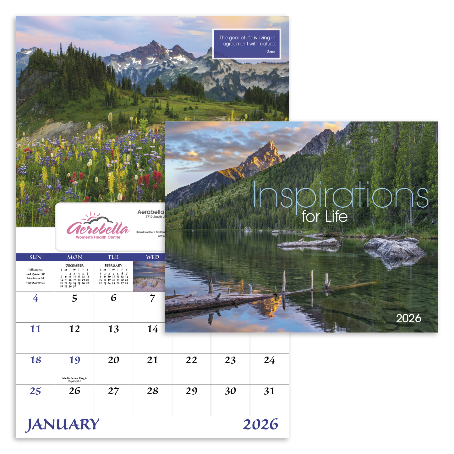 Good Value Inspirations for Life  Window Calendar-7579