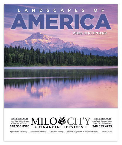 Good Value Landscapes of America  Mini Calendar-7702