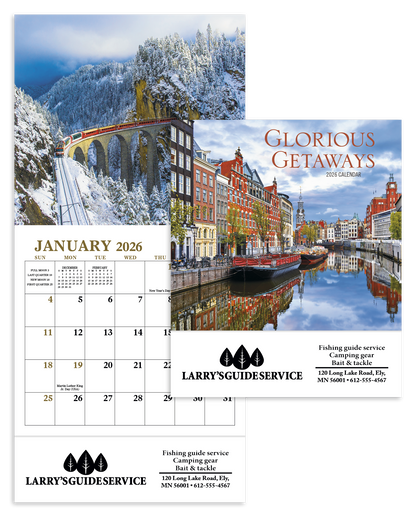 Good Value Glorious Getaways  Mini Calendar-7726