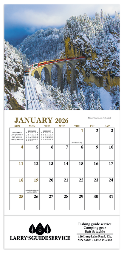 Good Value Glorious Getaways  Mini Calendar-7726
