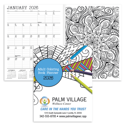 Good Value Adult Coloring Book Planner-8200