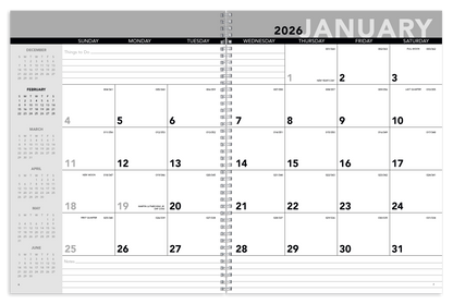 Triumph Calendars Standard Year Desk Planner with Custom Cover-820