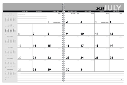 Triumph Calendars Academic Year Desk Planner with Custom Cover-821