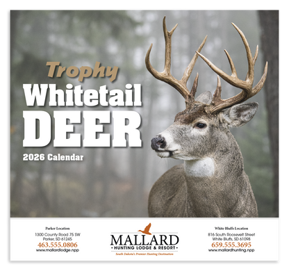 HotLine Products Trophy Whitetail Deer Appointment Calendar  Stapled-896