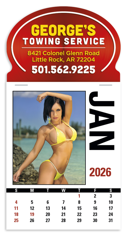 Triumph Calendars PressNStick FullColor Header Sunshine Girls Calendar-V7903FC