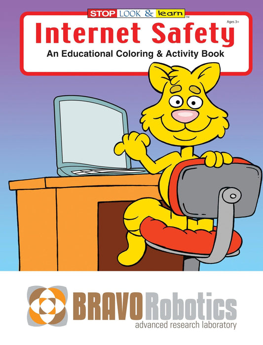 Coloring Book Internet Safety-41271