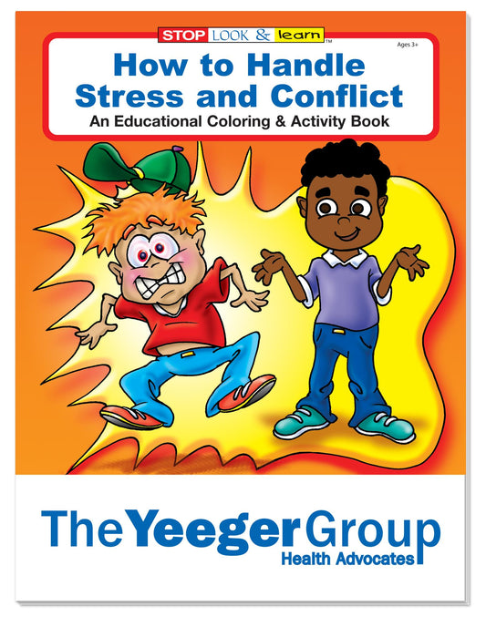 Good Value Coloring Book How to Handle Stress and Conflict-41272