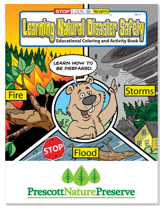 Good Value Coloring Book Learning Natural Disaster Safety-41275