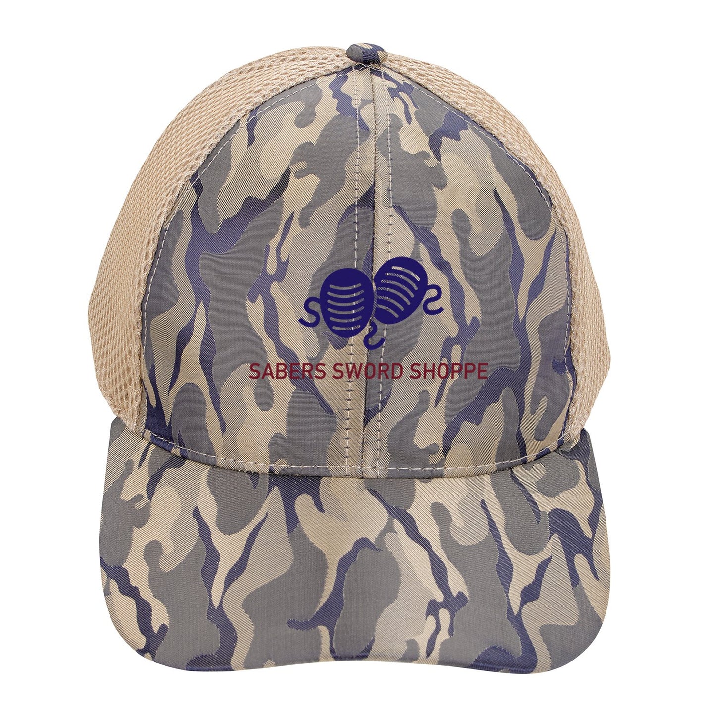 Camo Sports Mesh Cap-VHDW025