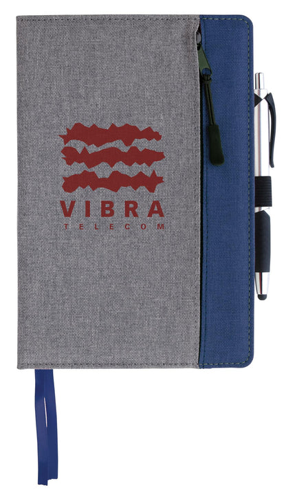 Good Value Front Zip Pocket Journal-16026