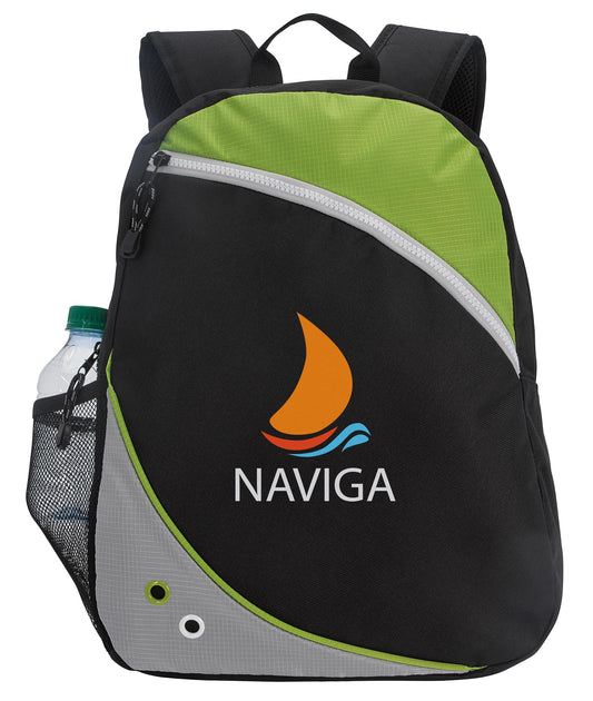 Atchison Smooth Zippered Backpack-AP5018