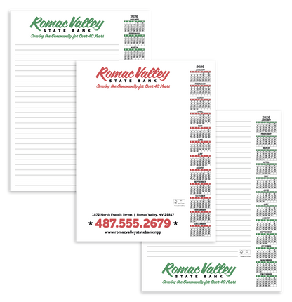 Skinner  Kennedy Scratch Pad Calendar-360-E