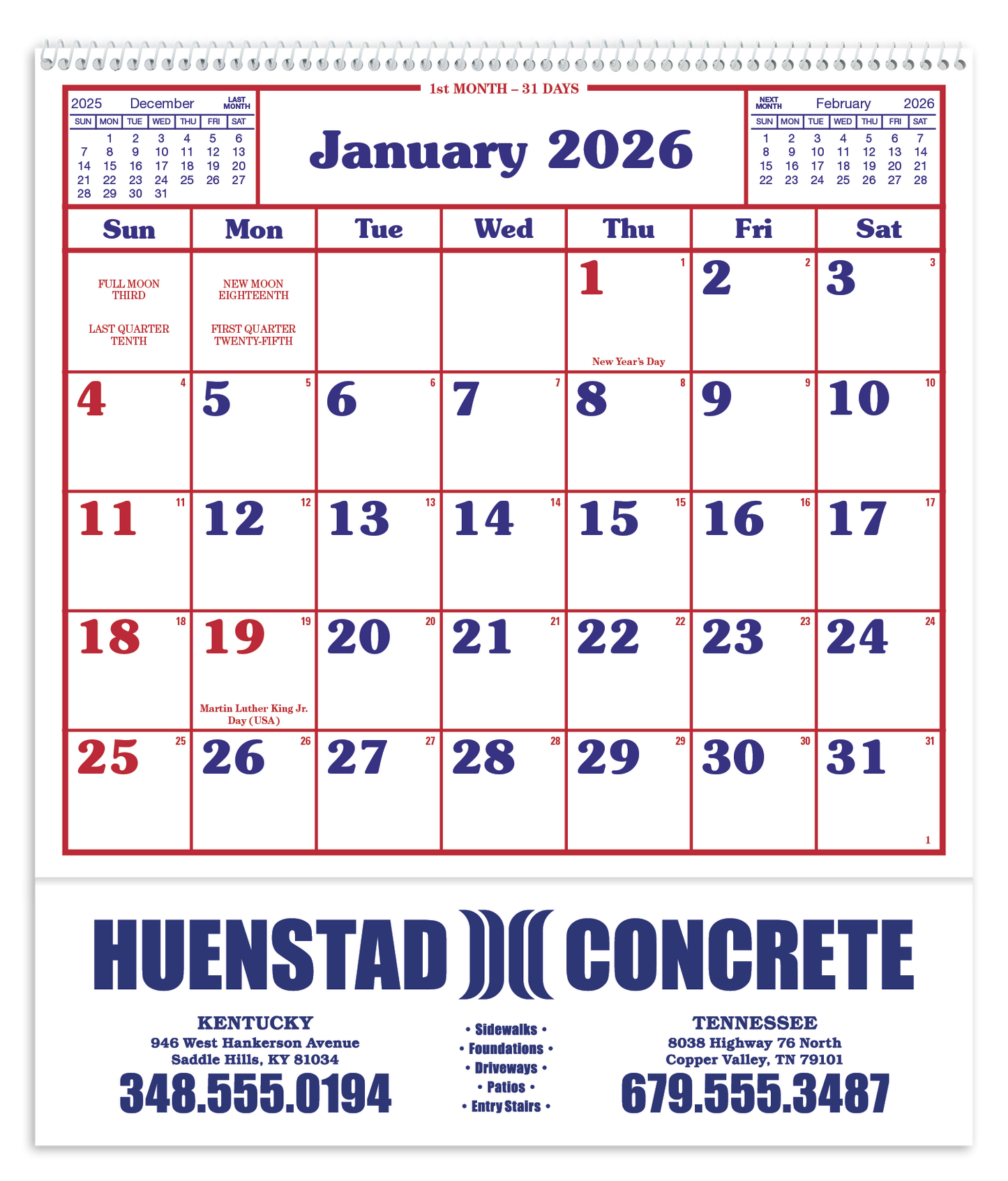 Skinner  Kennedy HomeOffice Appointment Calendar-240-E