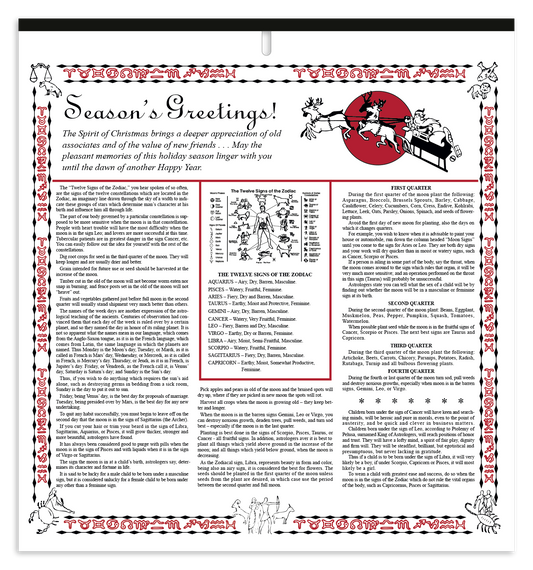 Skinner  Kennedy Almanac Calendar-150-E