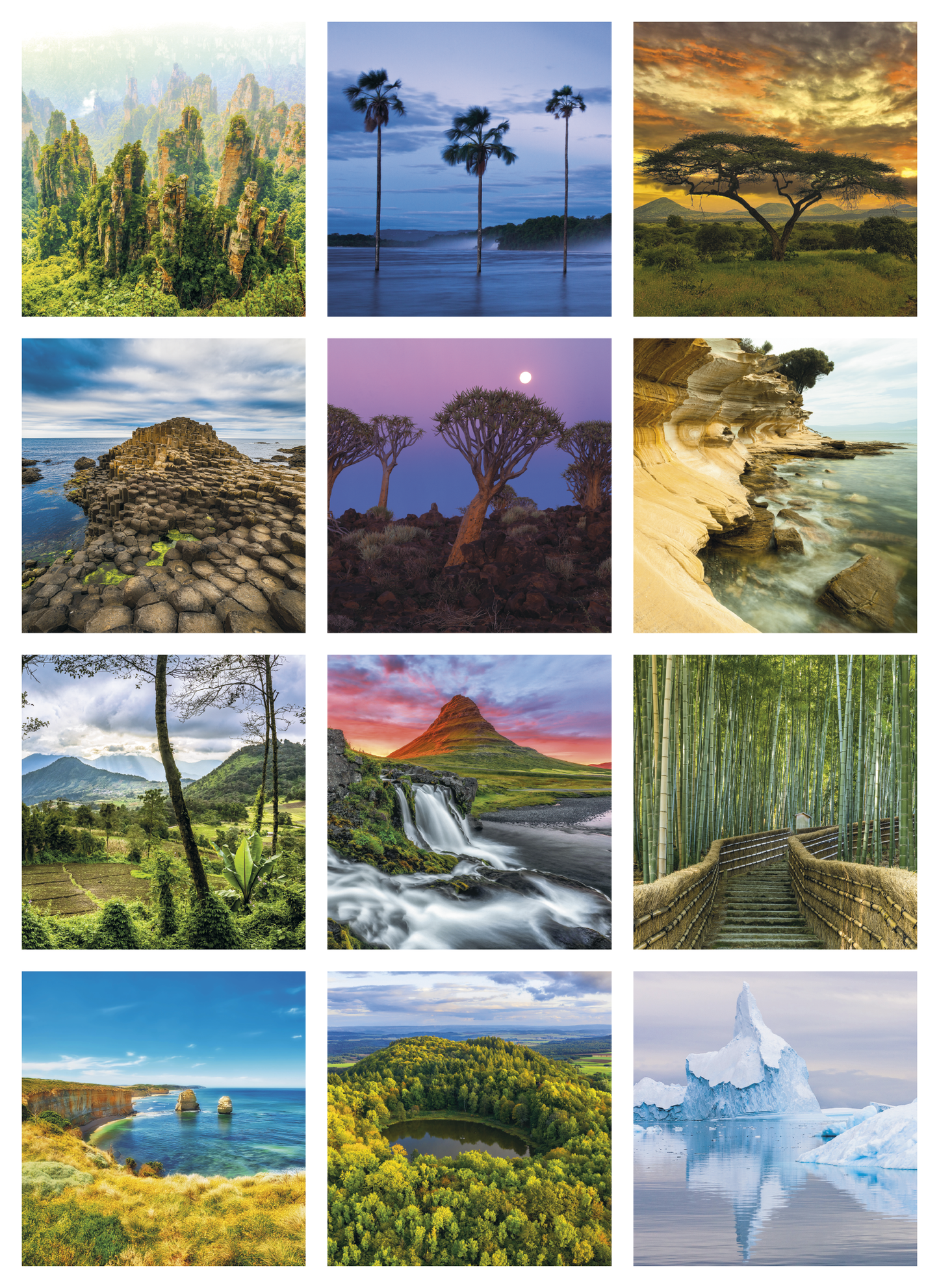 Triumph Calendars World Scenic Calendar-2101