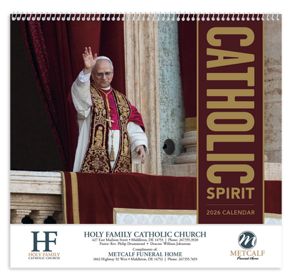 Good Value Catholic Spirit  Spiral Calendar-7054