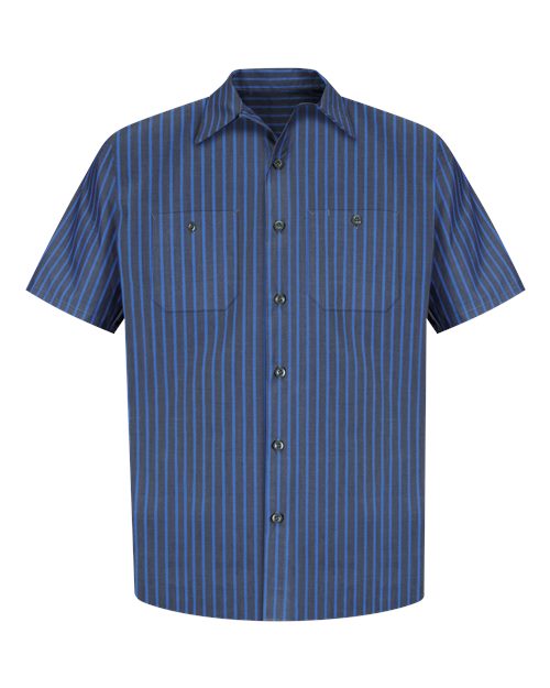 Men's Tall Industrial Short Sleeve Work Shirt