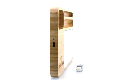 Bamboo 10W Wireless Charging Base with Dry Erase Board-32504