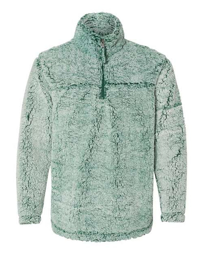 Unisex Sherpa Fleece Quarter-Zip Pullover