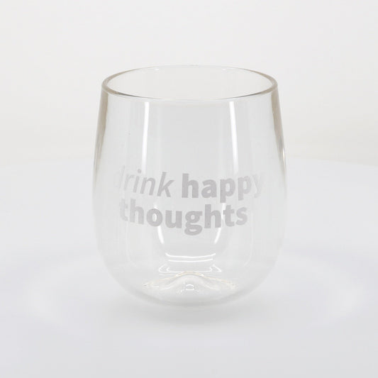 Silipint Clear Stemless Wine Glass  12 oz-46480