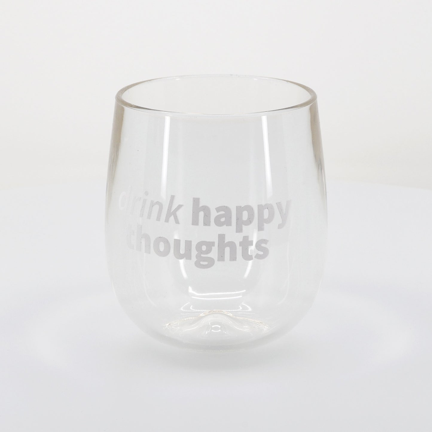 Silipint Clear Stemless Wine Glass  12 oz-46480