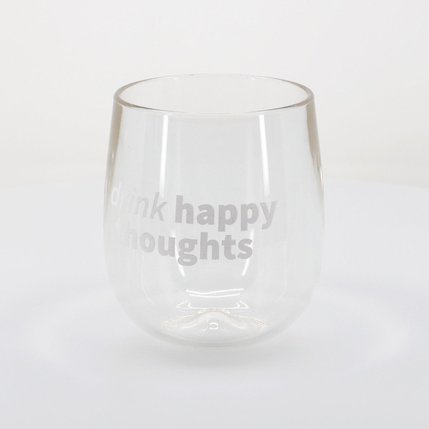 Silipint Clear Stemless Wine Glass  12 oz-46480