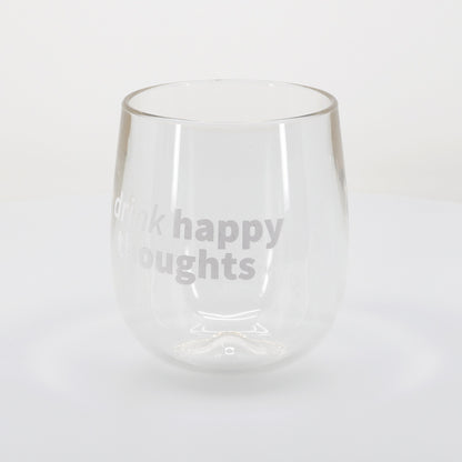 Silipint Clear Stemless Wine Glass  12 oz-46480