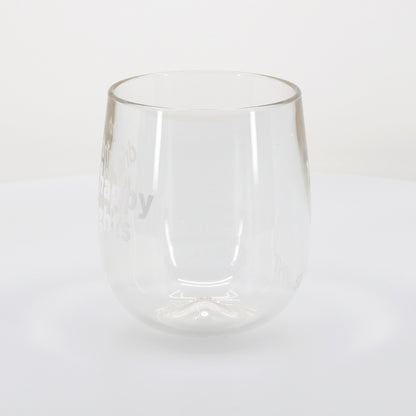 Silipint Clear Stemless Wine Glass  12 oz-46480