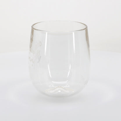 Silipint Clear Stemless Wine Glass  12 oz-46480