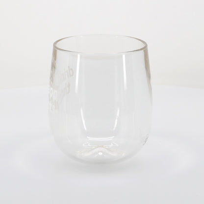 Silipint Clear Stemless Wine Glass  12 oz-46480
