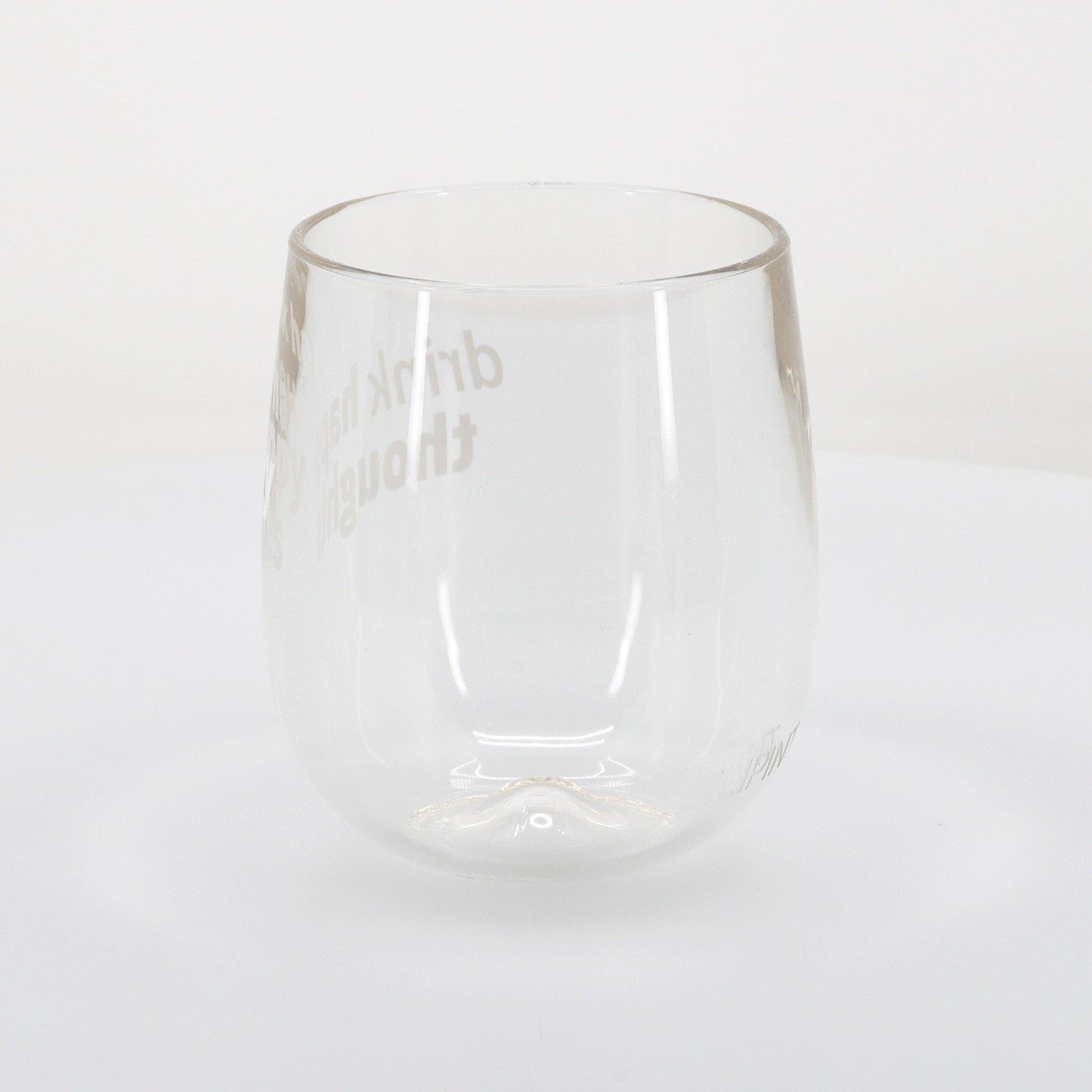 Silipint Clear Stemless Wine Glass  12 oz-46480