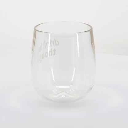 Silipint Clear Stemless Wine Glass  12 oz-46480
