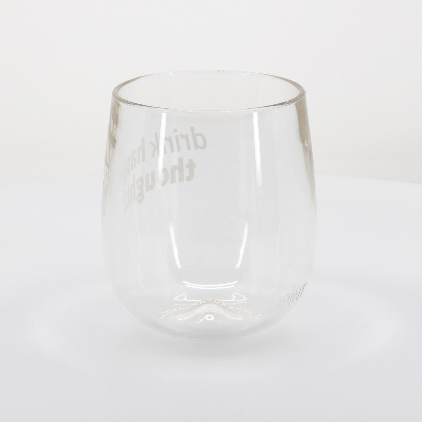 Silipint Clear Stemless Wine Glass  12 oz-46480