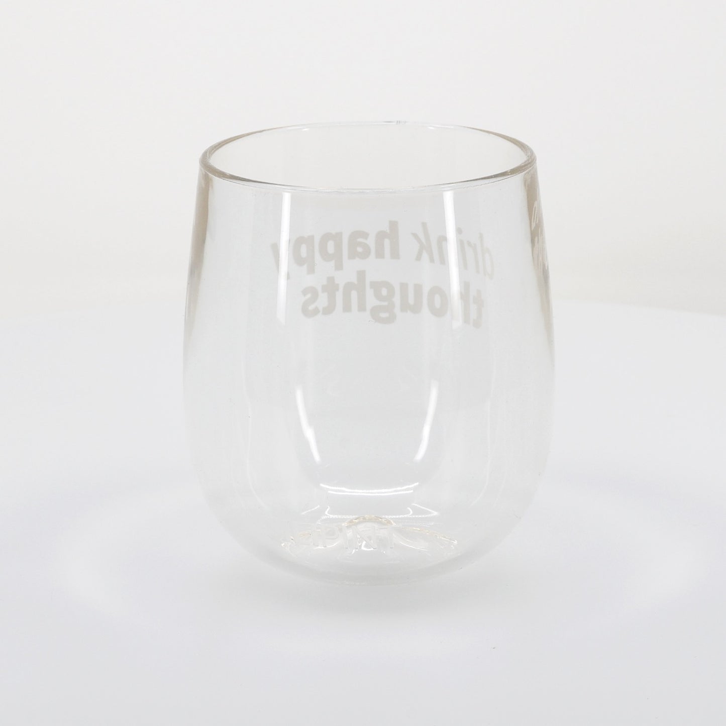 Silipint Clear Stemless Wine Glass  12 oz-46480