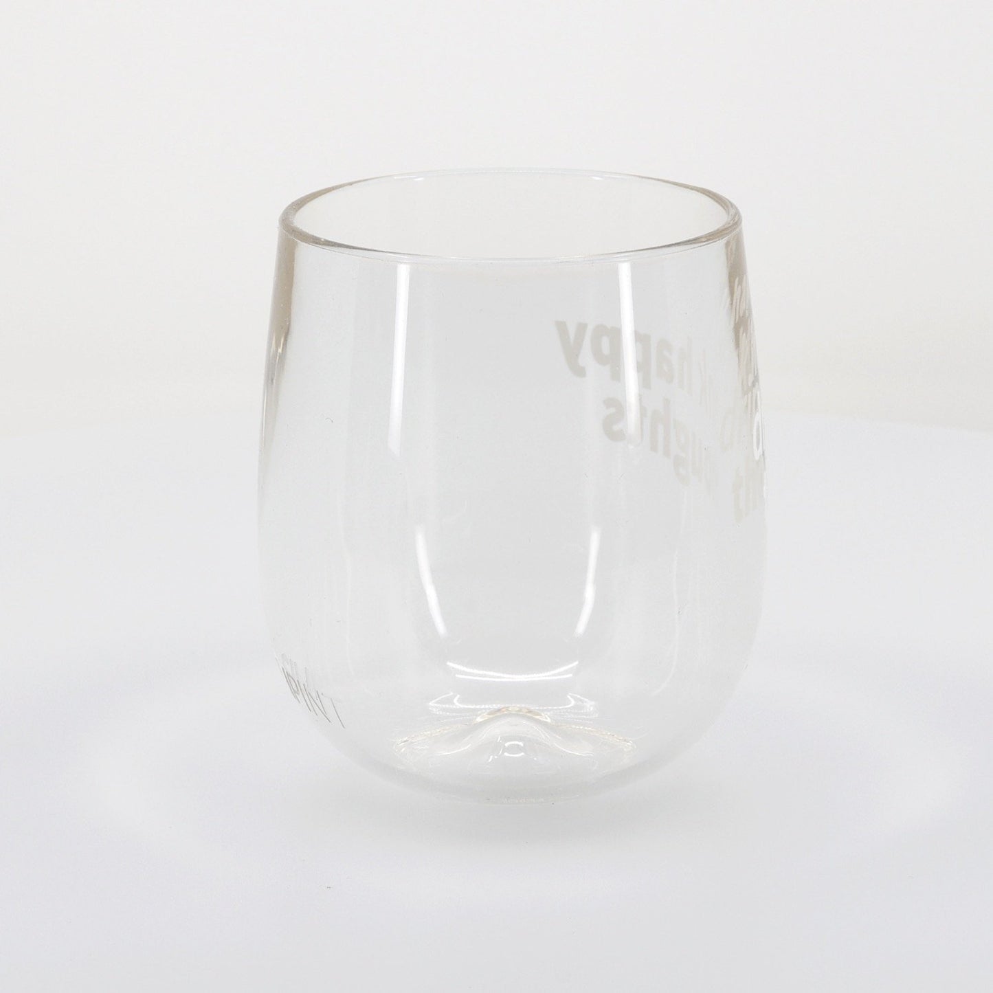 Silipint Clear Stemless Wine Glass  12 oz-46480
