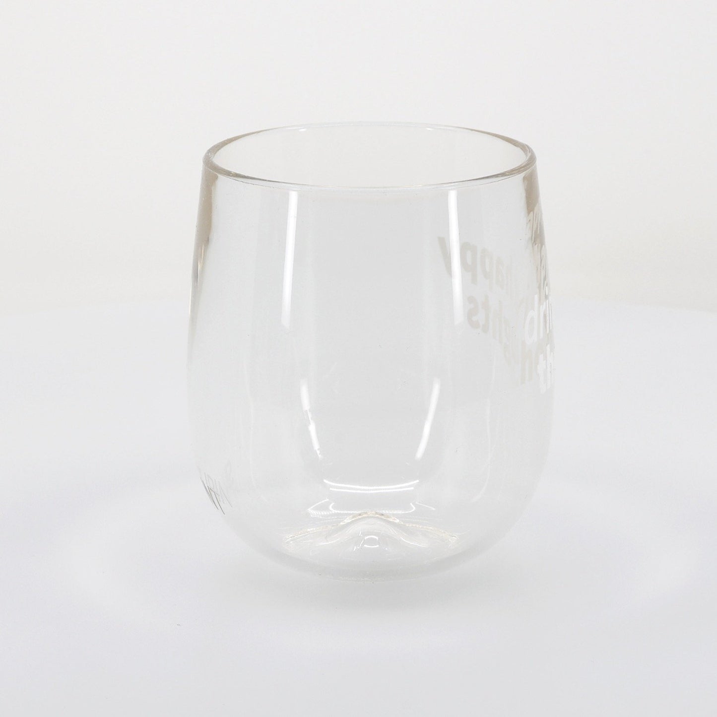 Silipint Clear Stemless Wine Glass  12 oz-46480