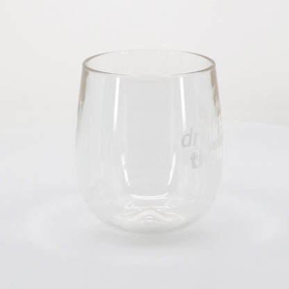 Silipint Clear Stemless Wine Glass  12 oz-46480
