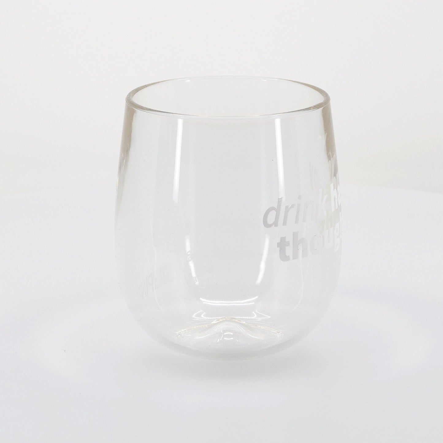 Silipint Clear Stemless Wine Glass  12 oz-46480