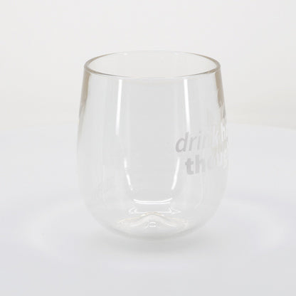 Silipint Clear Stemless Wine Glass  12 oz-46480