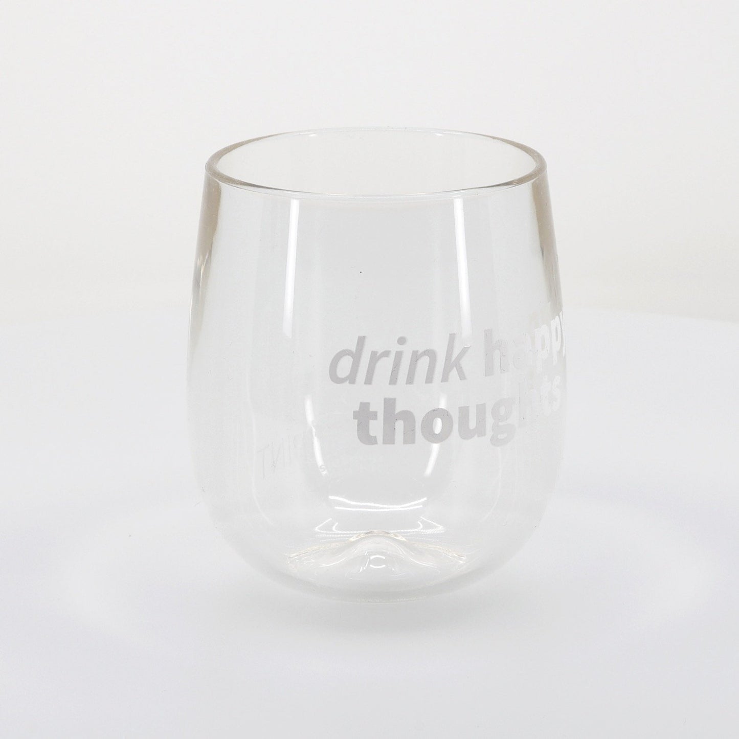 Silipint Clear Stemless Wine Glass  12 oz-46480