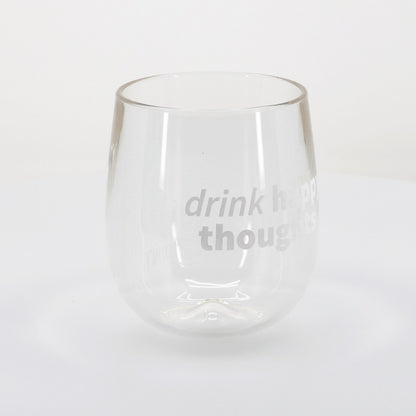 Silipint Clear Stemless Wine Glass  12 oz-46480