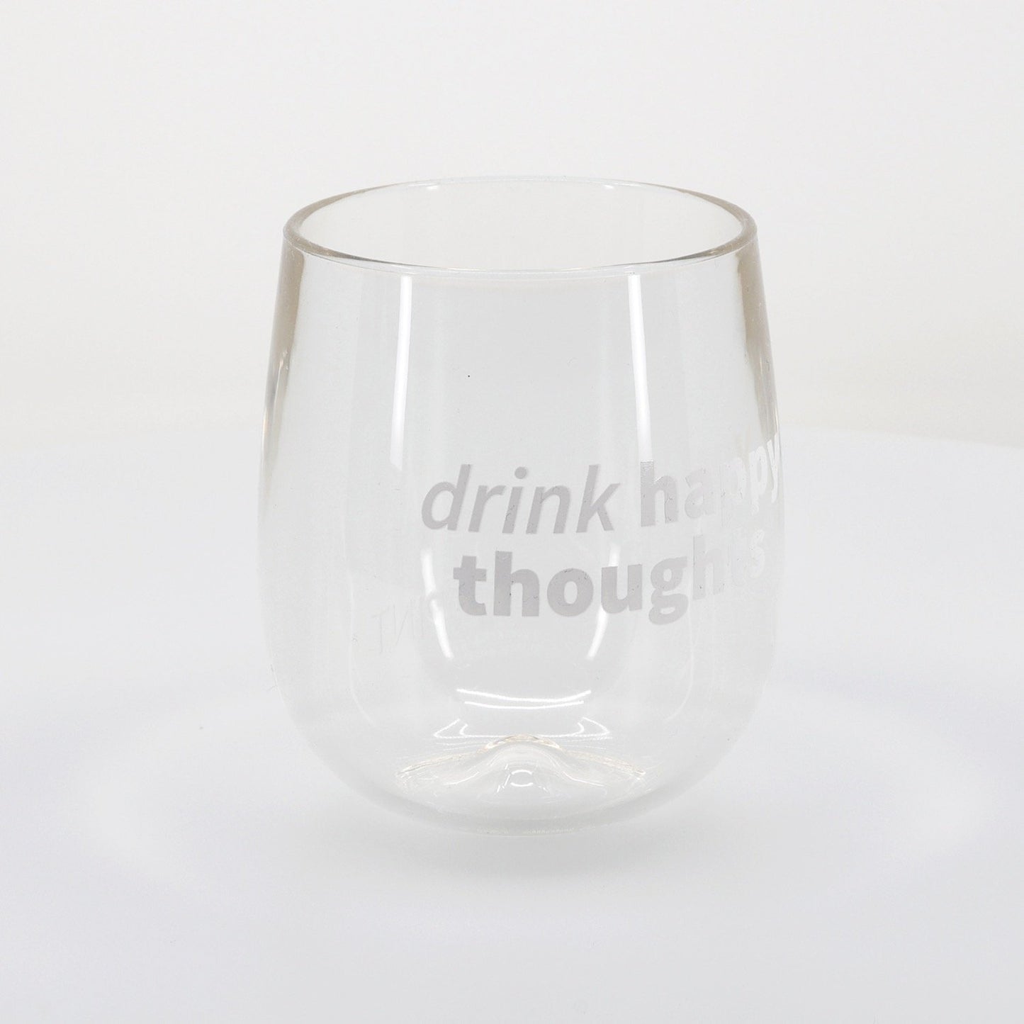 Silipint Clear Stemless Wine Glass  12 oz-46480