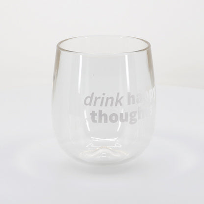 Silipint Clear Stemless Wine Glass  12 oz-46480