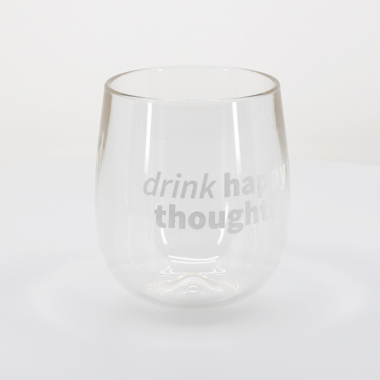 Silipint Clear Stemless Wine Glass  12 oz-46480