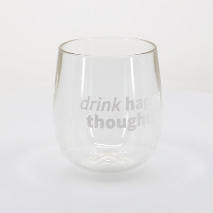 Silipint Clear Stemless Wine Glass  12 oz-46480