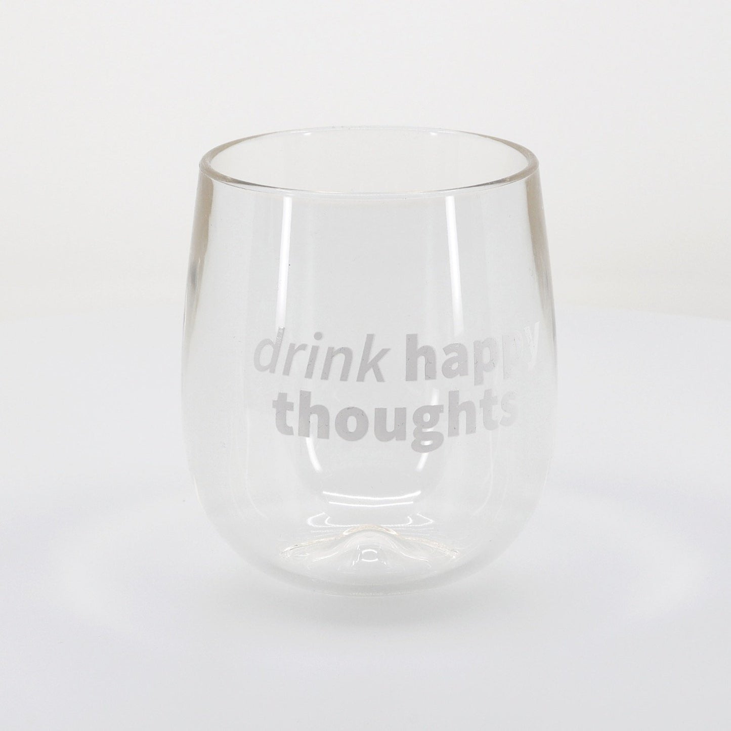 Silipint Clear Stemless Wine Glass  12 oz-46480