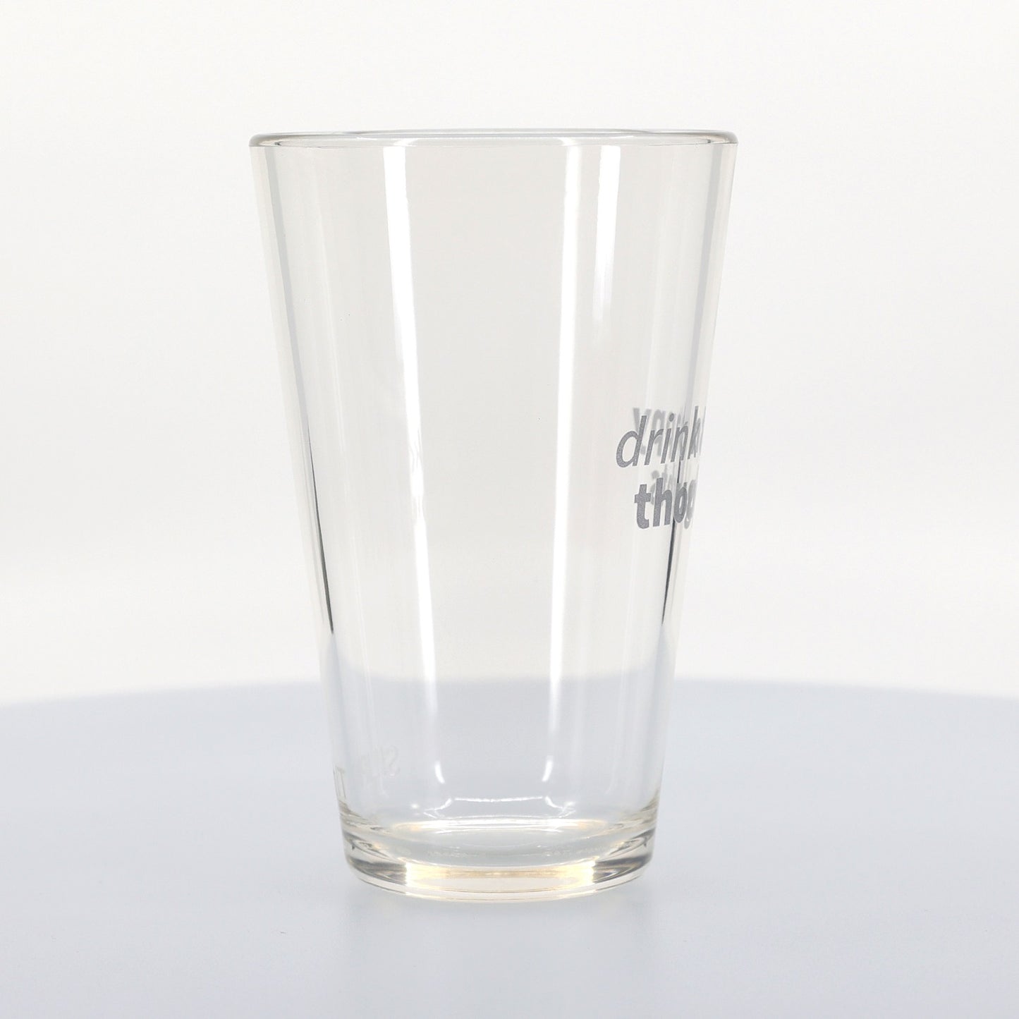 Silipint Clear Pint Glass  16 oz-46482