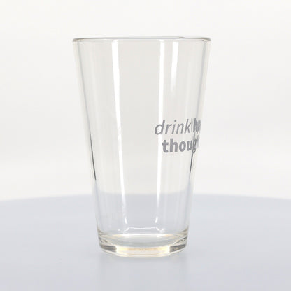Silipint Clear Pint Glass  16 oz-46482