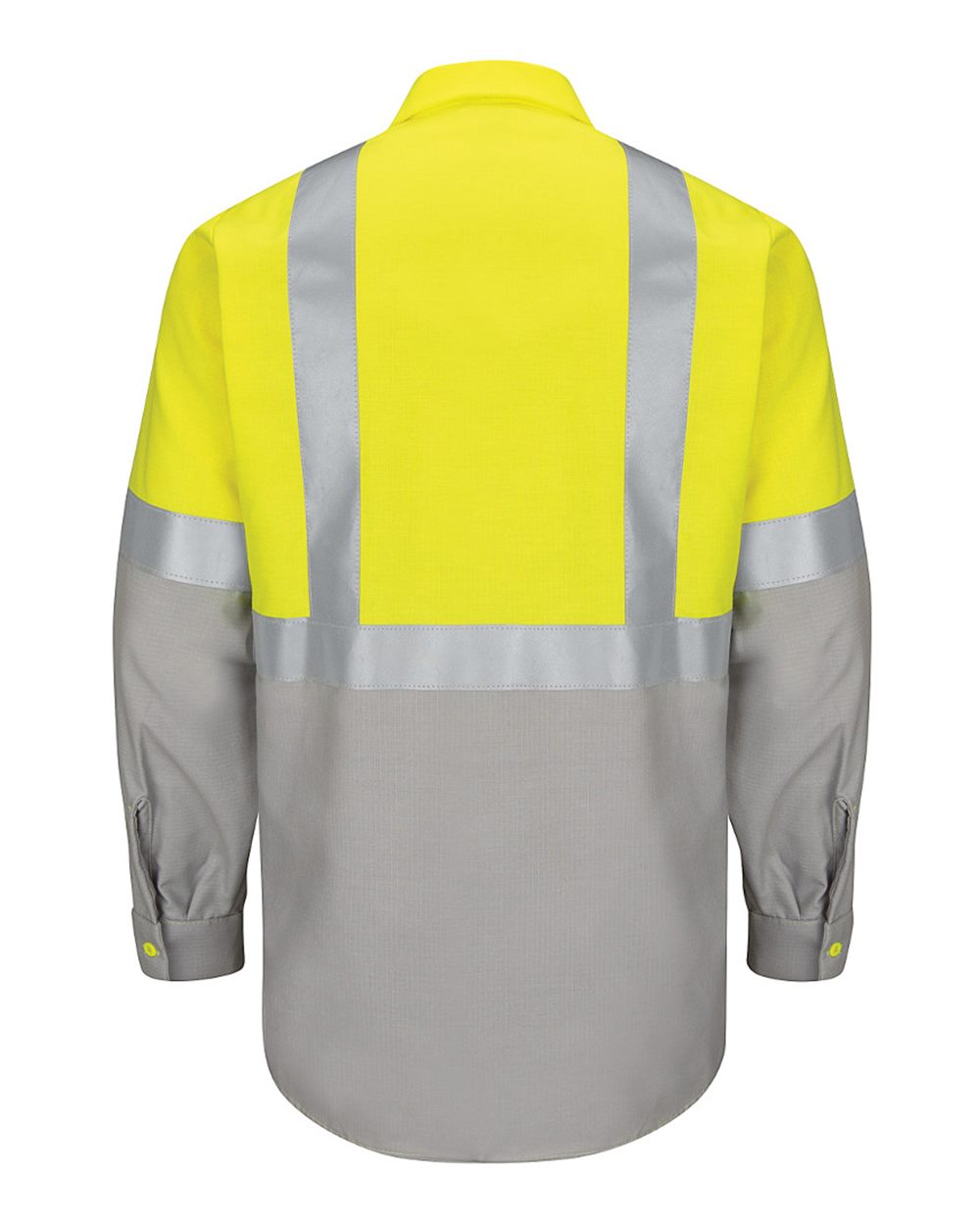 Red Kap Enhanced & Hi-Visibility Long Sleeve Work Shirt - SY14